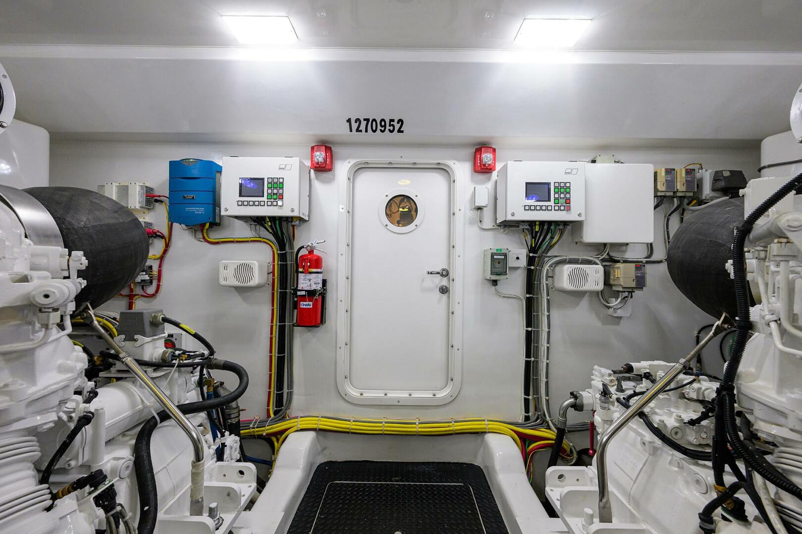 2017 Viking 92 Enclosed Bridge 
