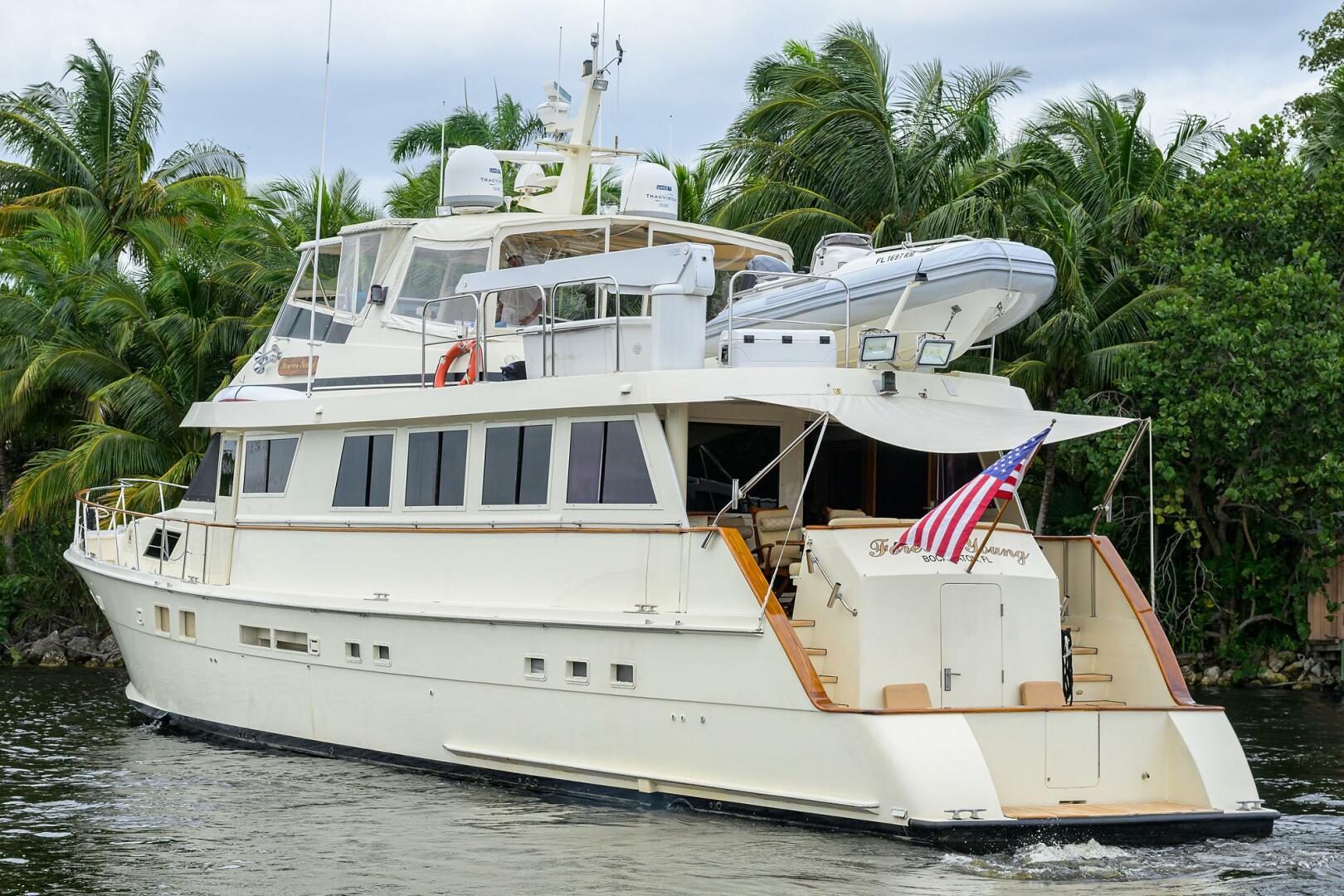 1991 Hatteras 78 Cockpit Motor Yacht "FOREVER YOUNG" - photo 3