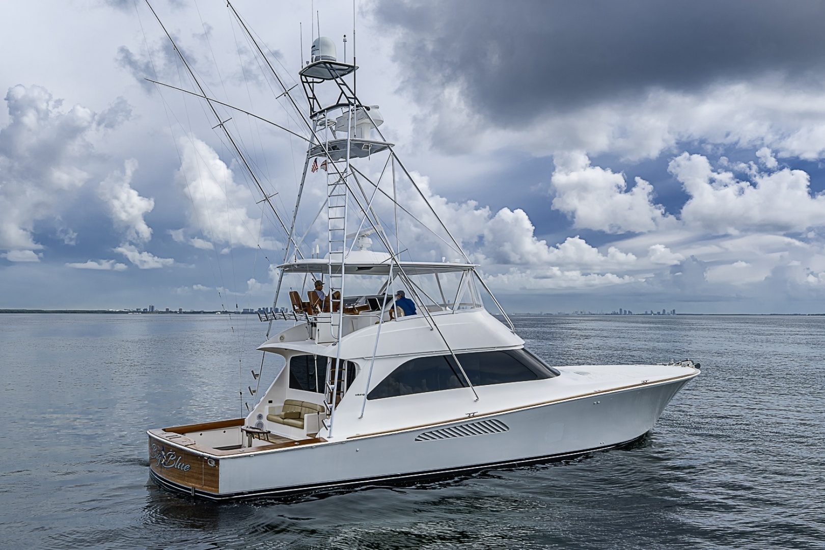 2007 Viking 64 Convertible "BIG BLUE" - photo 2