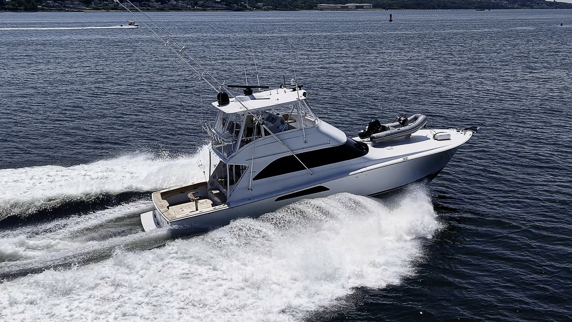 2002 Viking 52 Convertible "Catchin Time" - photo 1