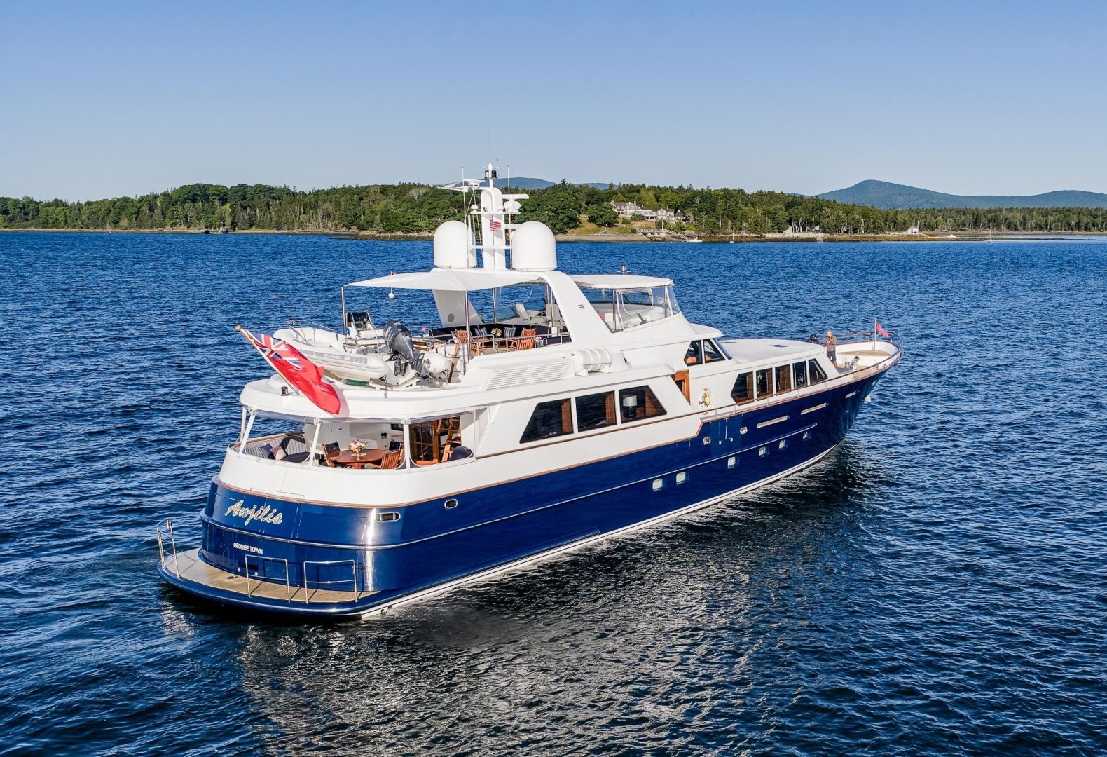 2004 Holland Jachtbouw Custom Raised Pilothouse Motor Yacht "Anjilis" - photo 2