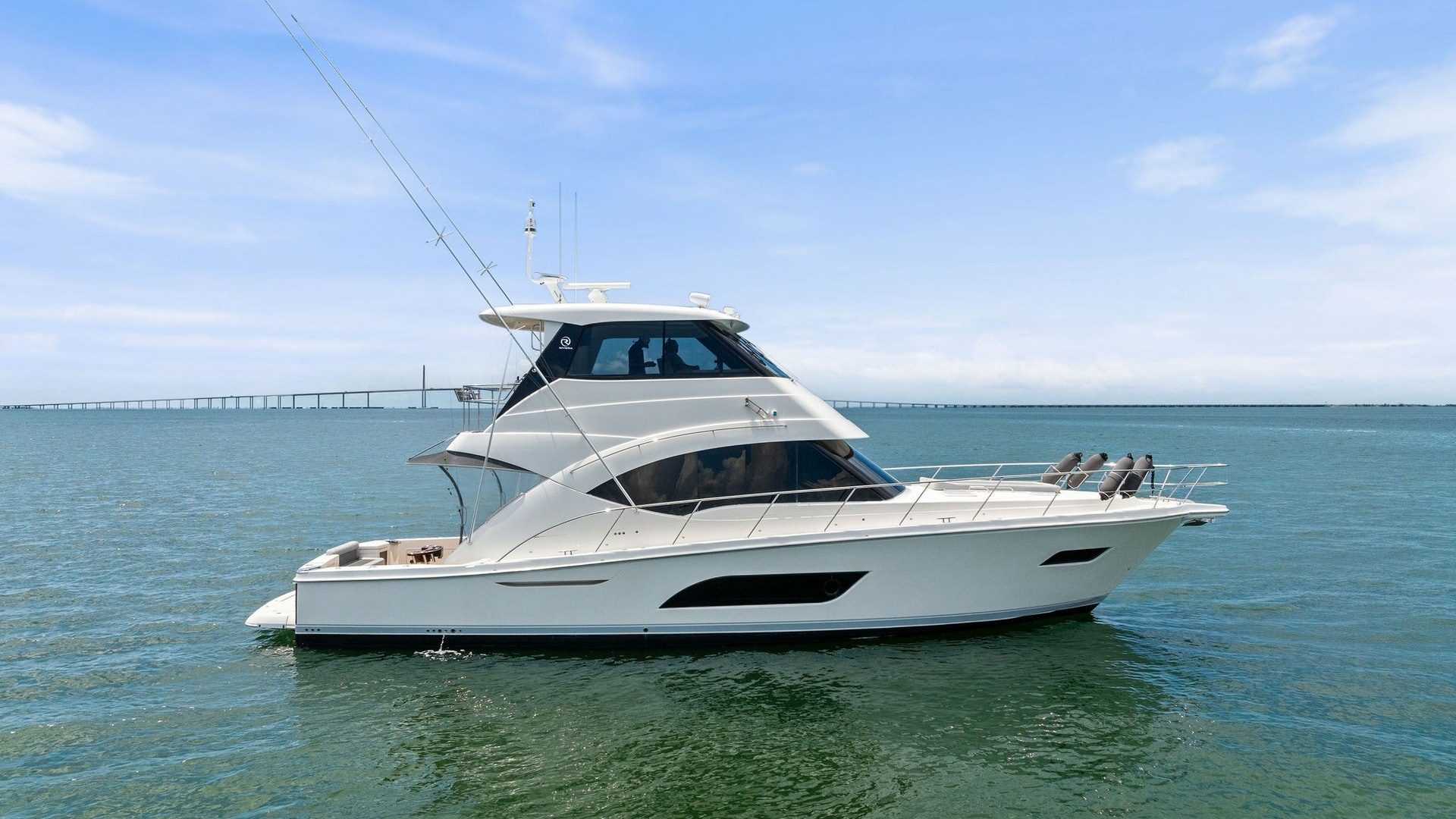 2021 Riviera 57 Enclosed Bridge "Sandy 01" - photo 1