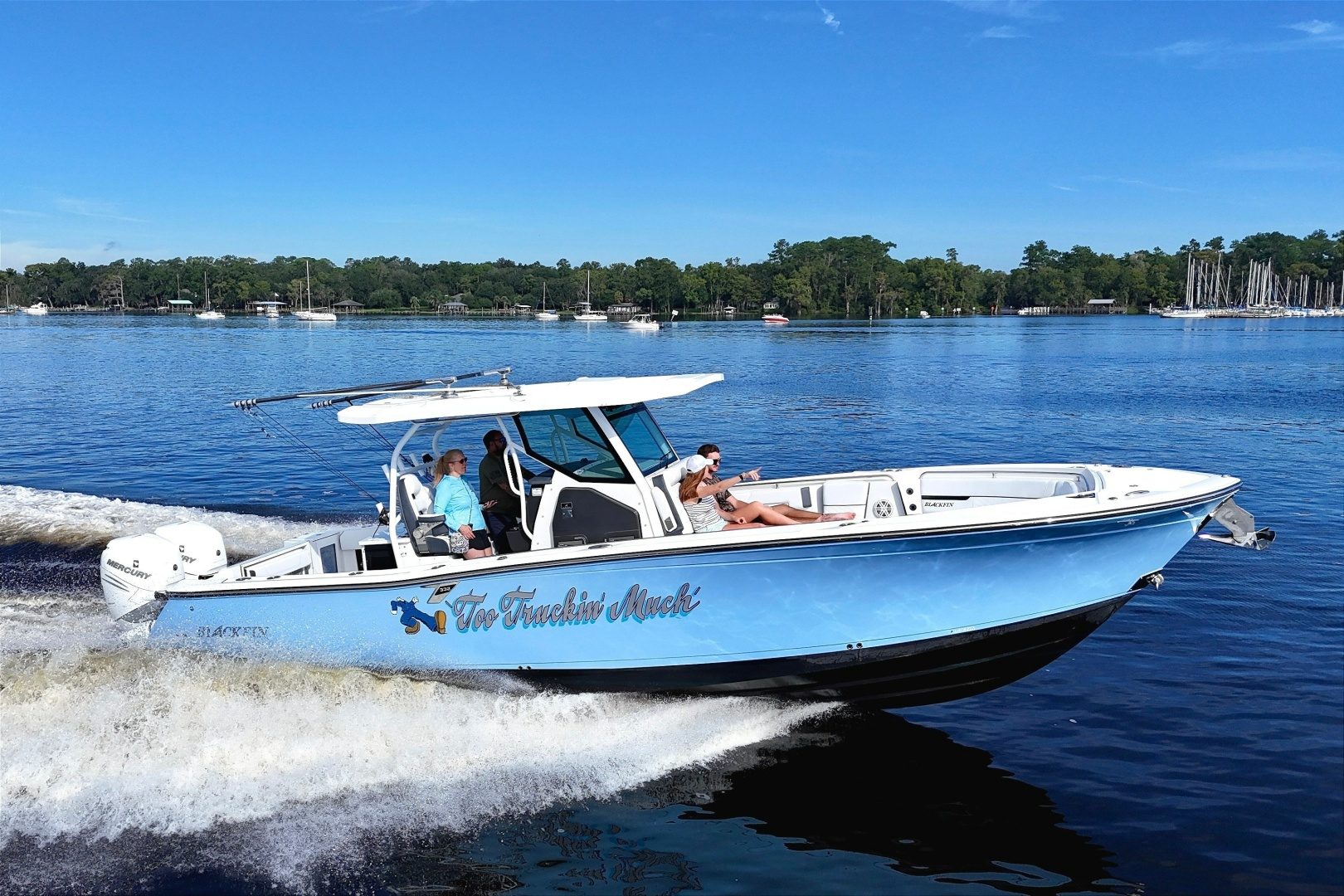 2021 Blackfin 332 CC "TOO TRUCKIN MUCH" - photo 1