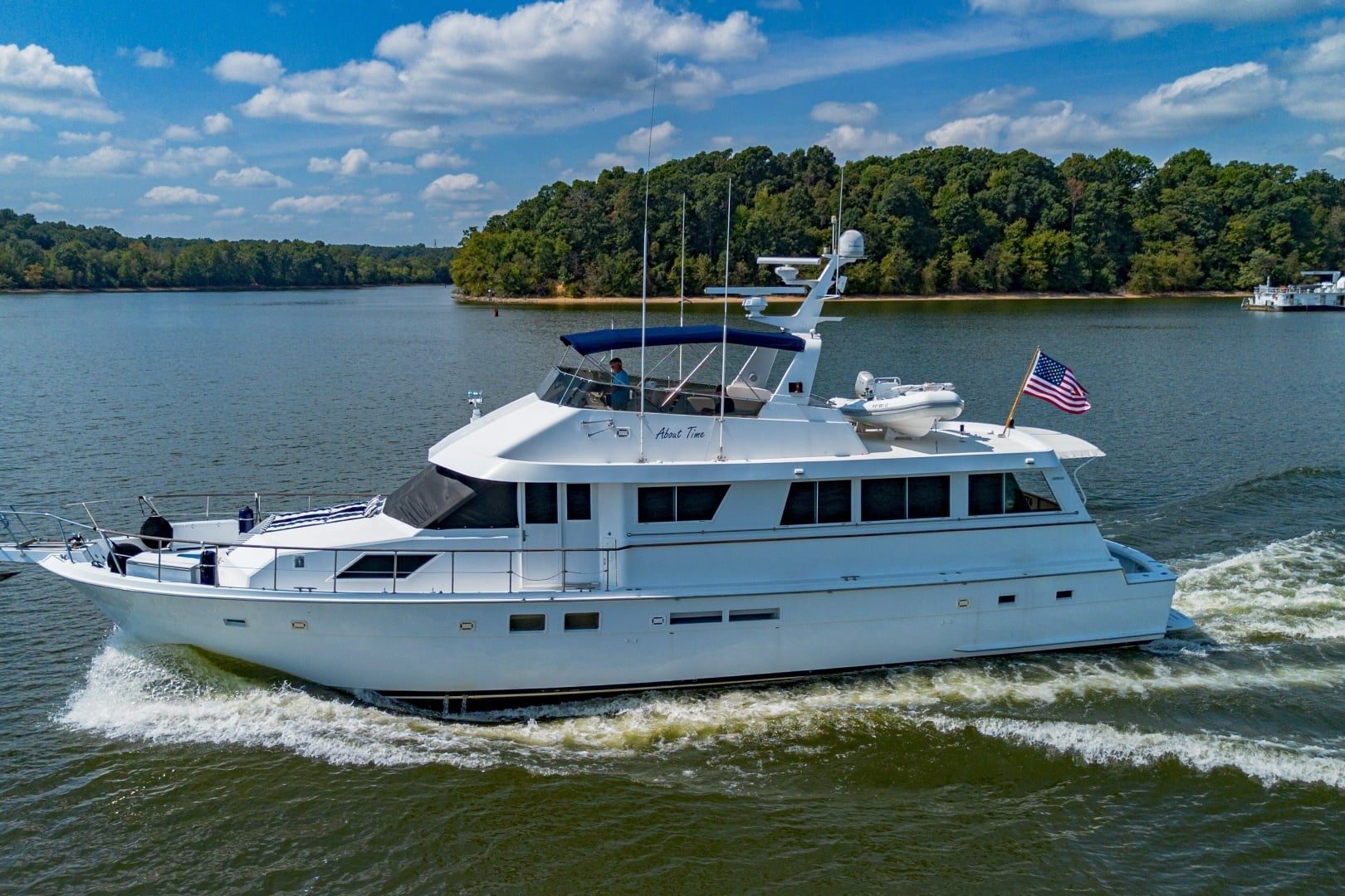 1988 Hatteras 70 Cockpit Motor Yacht "About Time" - photo 1