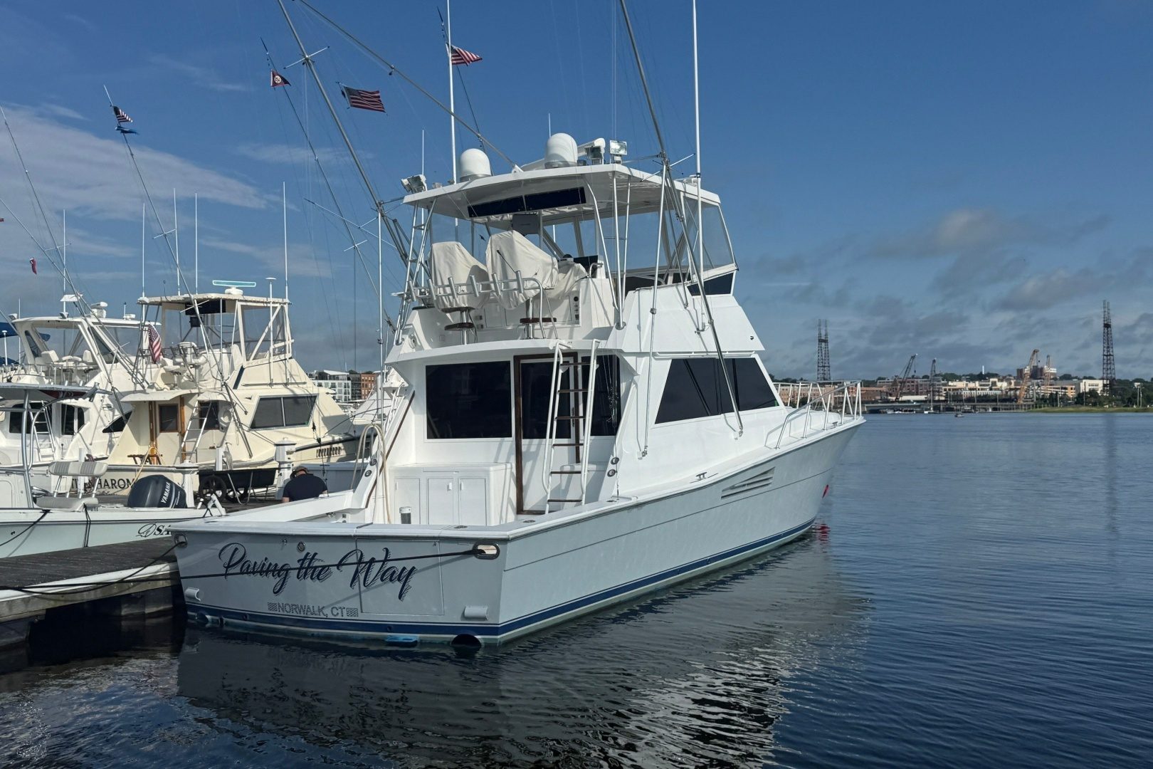 1989 Viking 48 Convertible "Paving The Way" - photo 2