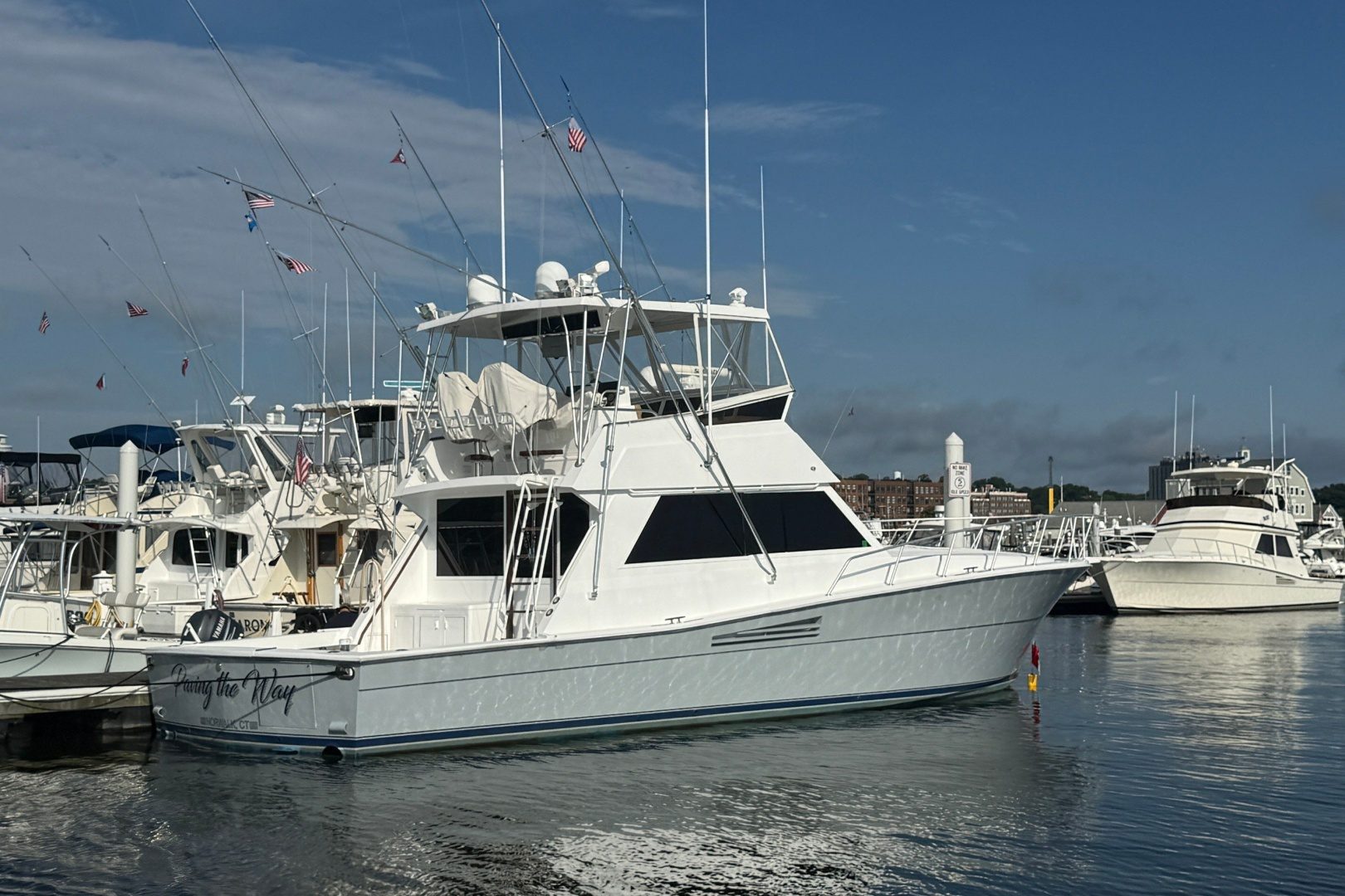 1989 Viking 48 Convertible "Paving The Way" - photo 1