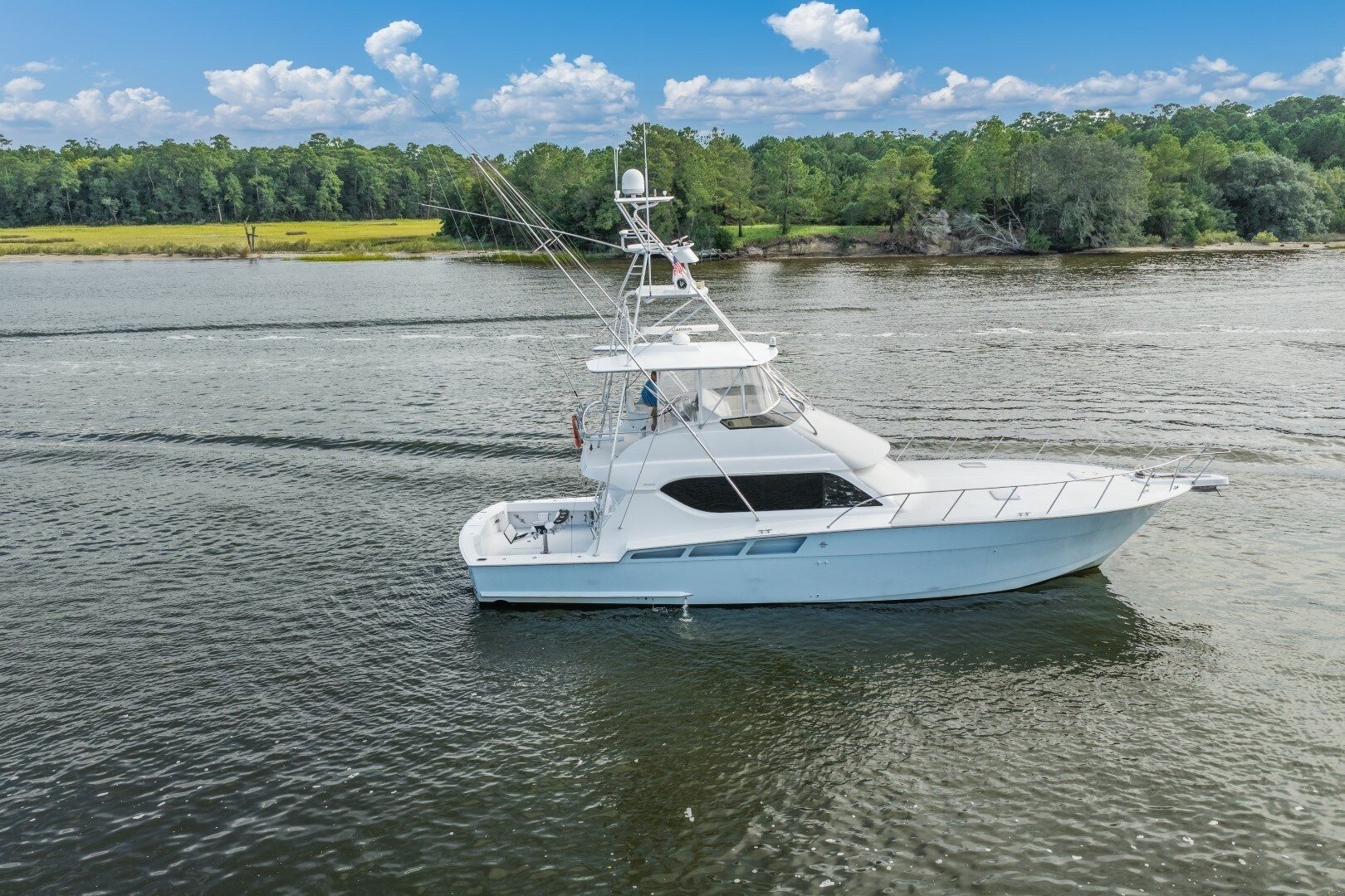 2000 Hatteras 55 Convertible "Good Medicine" - photo 2