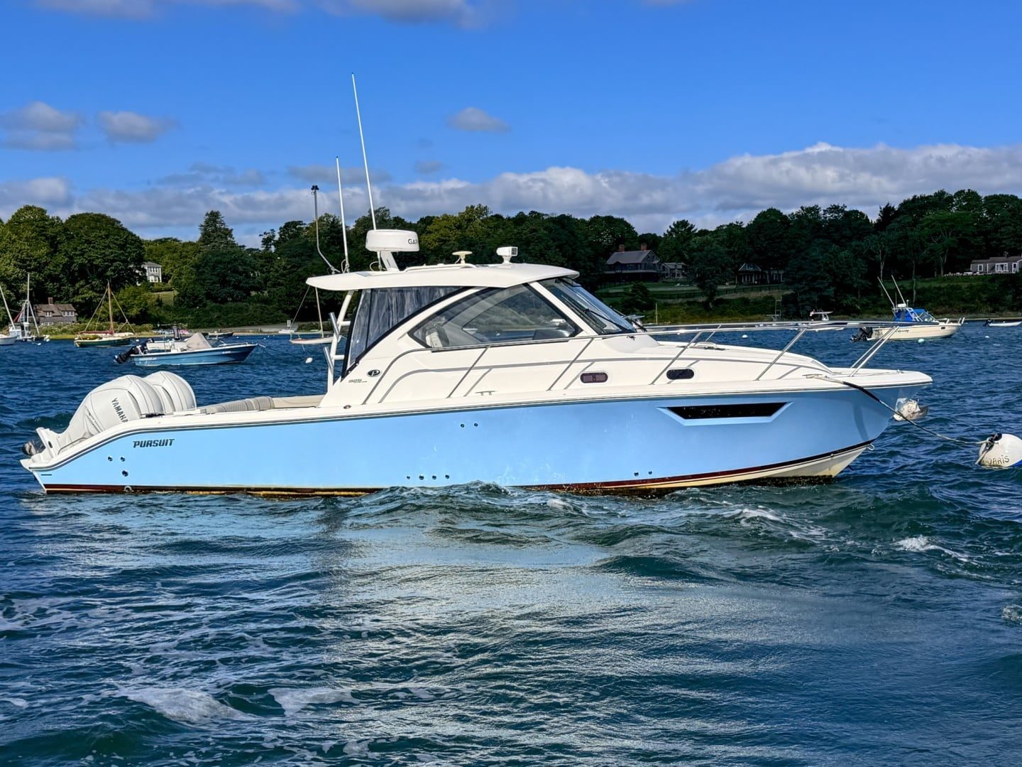 2023 Pursuit OS 325 Offshore "Bluebird Skies" - photo 2