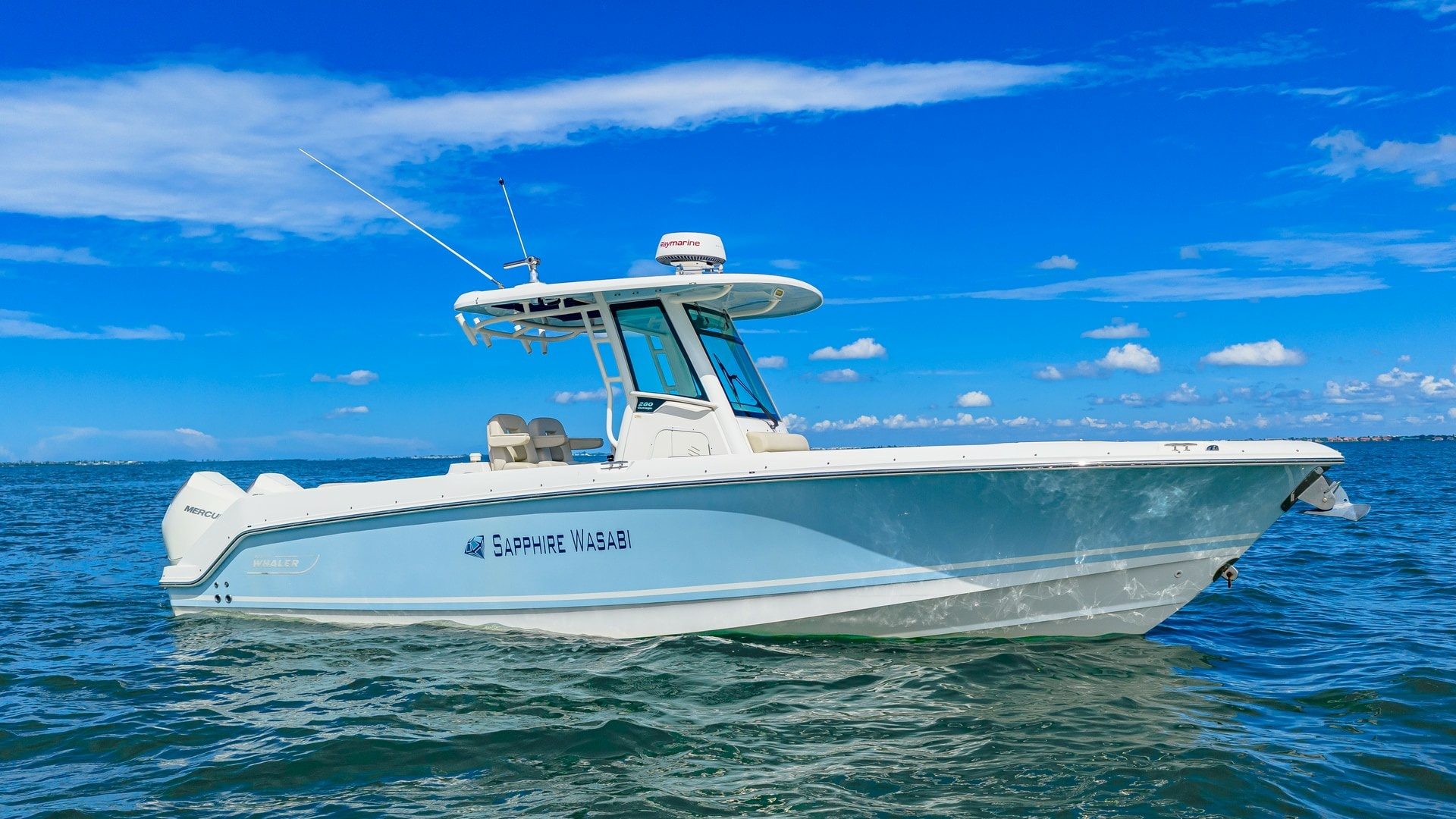 2019 Boston Whaler 280 Outrage "Sapphire Wasabi" - photo 1