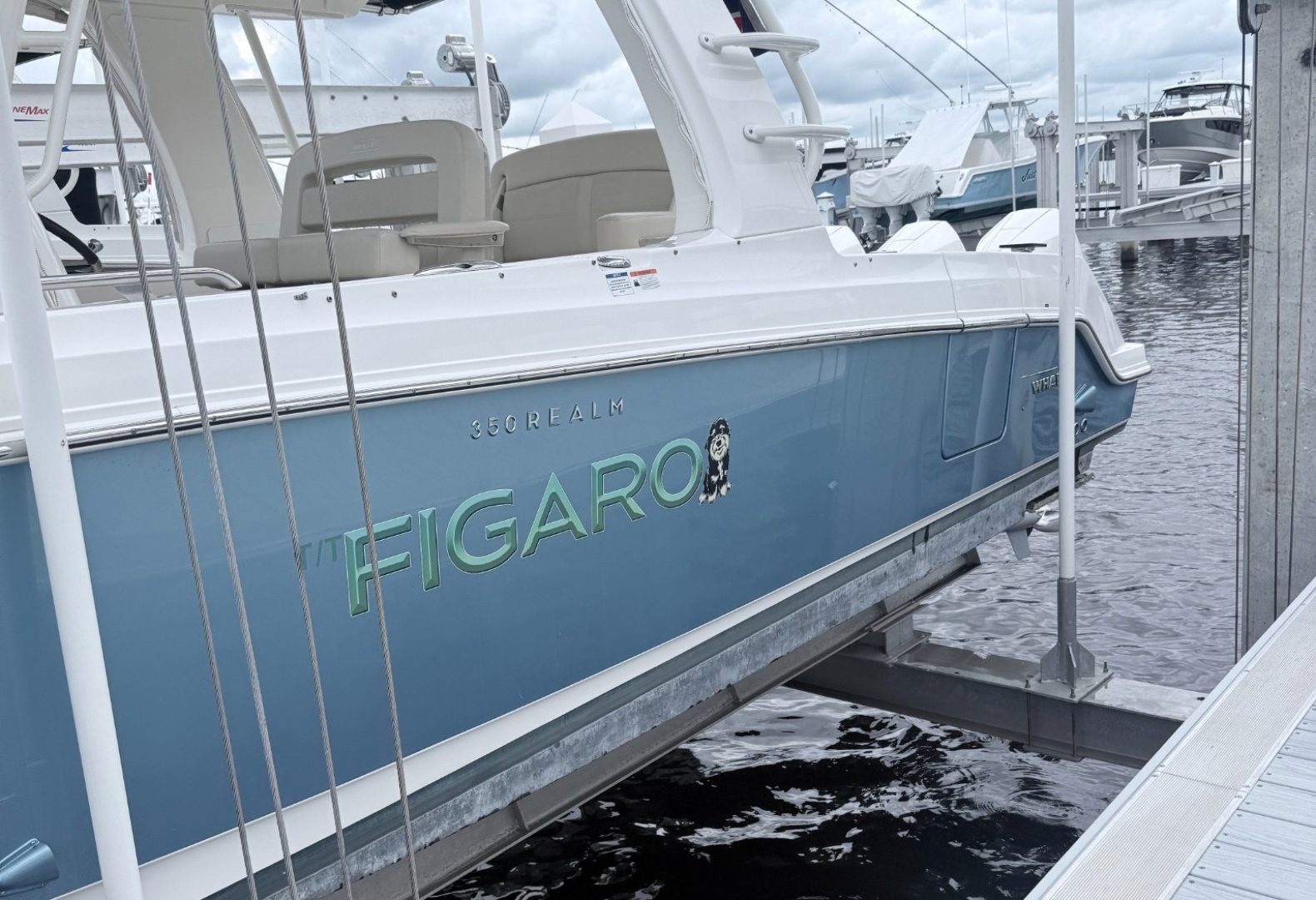 2023 Boston Whaler 350 Realm "T/T Figaro" - photo 3