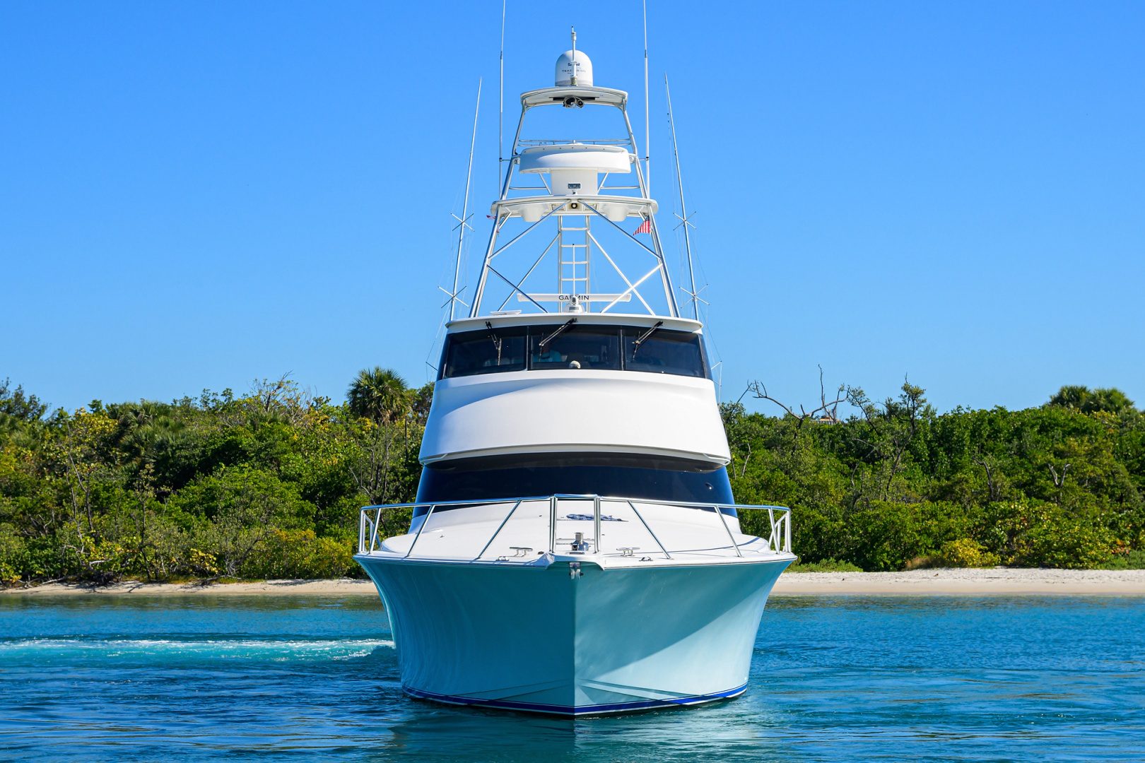 2009 Viking 74 Enclosed Bridge "ON ICE" - photo 3