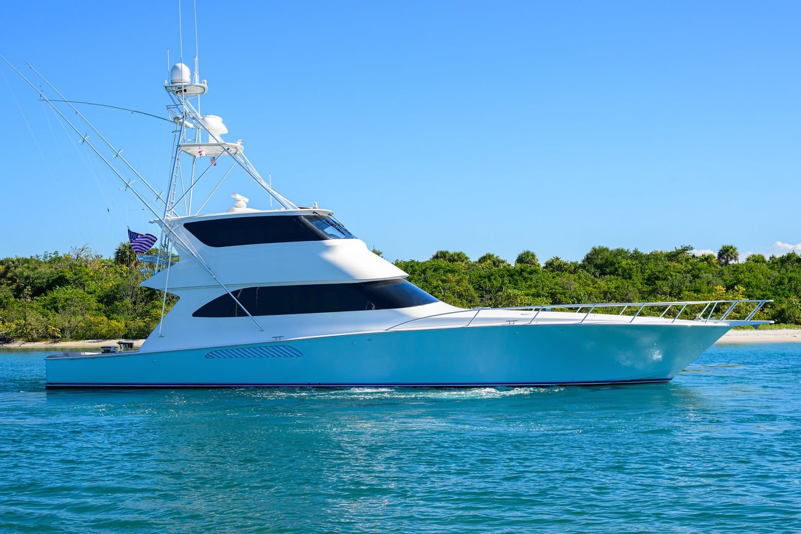 2009 Viking 74 Enclosed Bridge "ON ICE" - photo 1