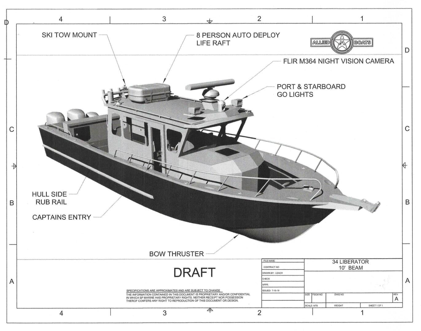 2023 Allied Liberator 34 "Relentless" - photo 1