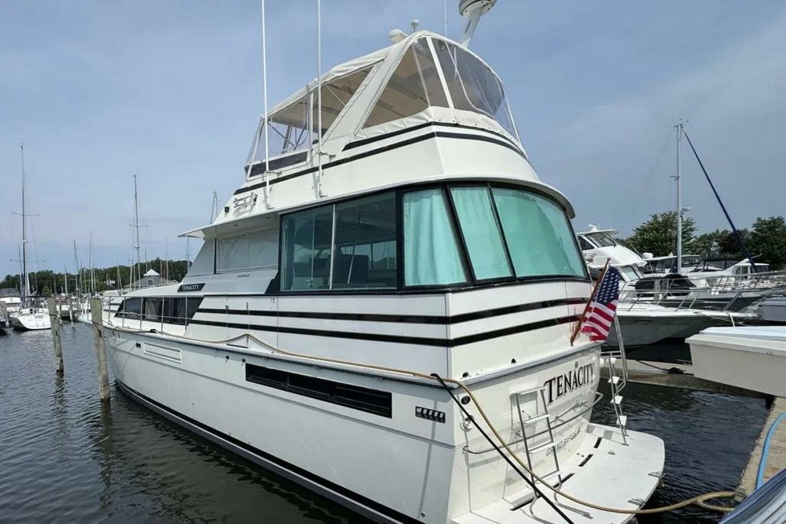 1986 Bertram 58 Flybridge Motor Yacht "TENACITY" - photo 3