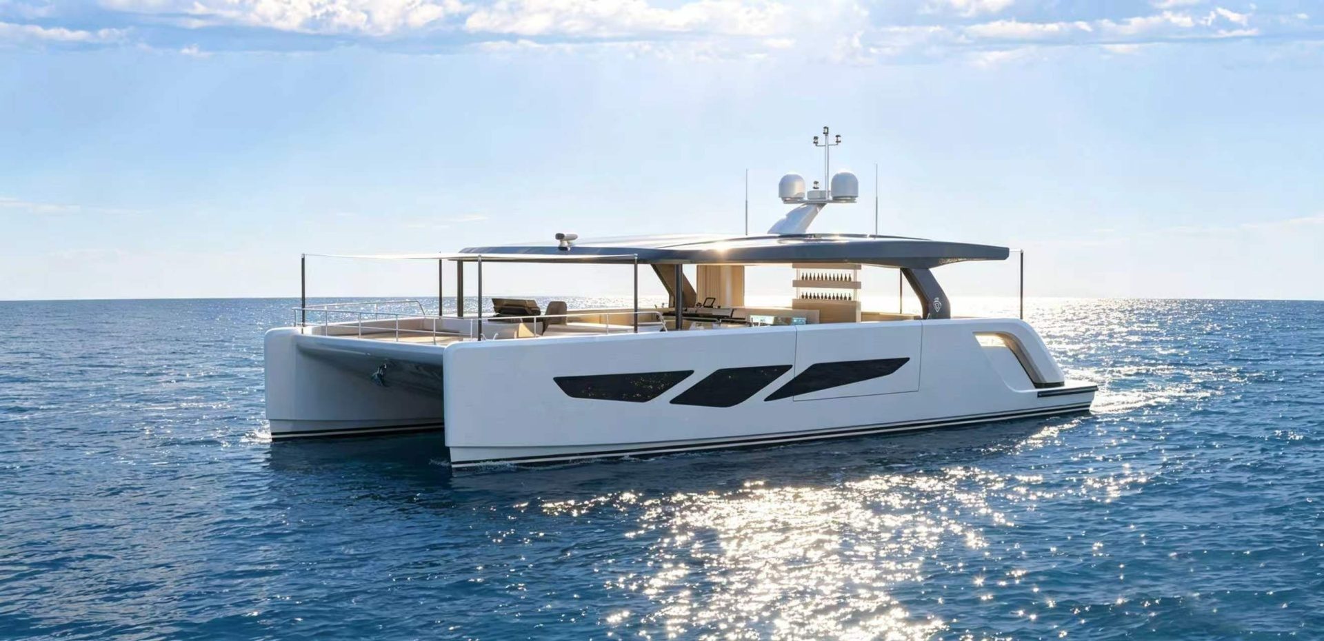 2027 Diamond Yachts P55 Power Catamaran "Diamond Yachts P55 Power Catamaran" - photo 3