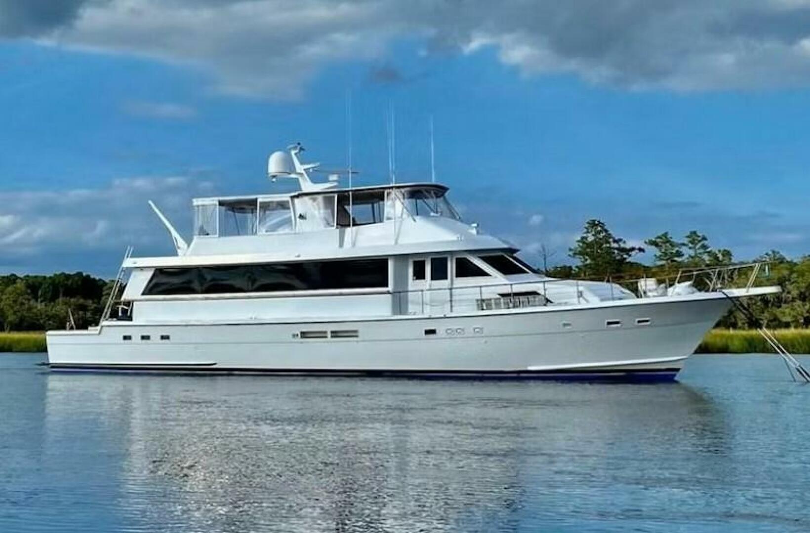 1989 Hatteras 78 Cockpit Motoryacht "Nother Venture" - photo 1