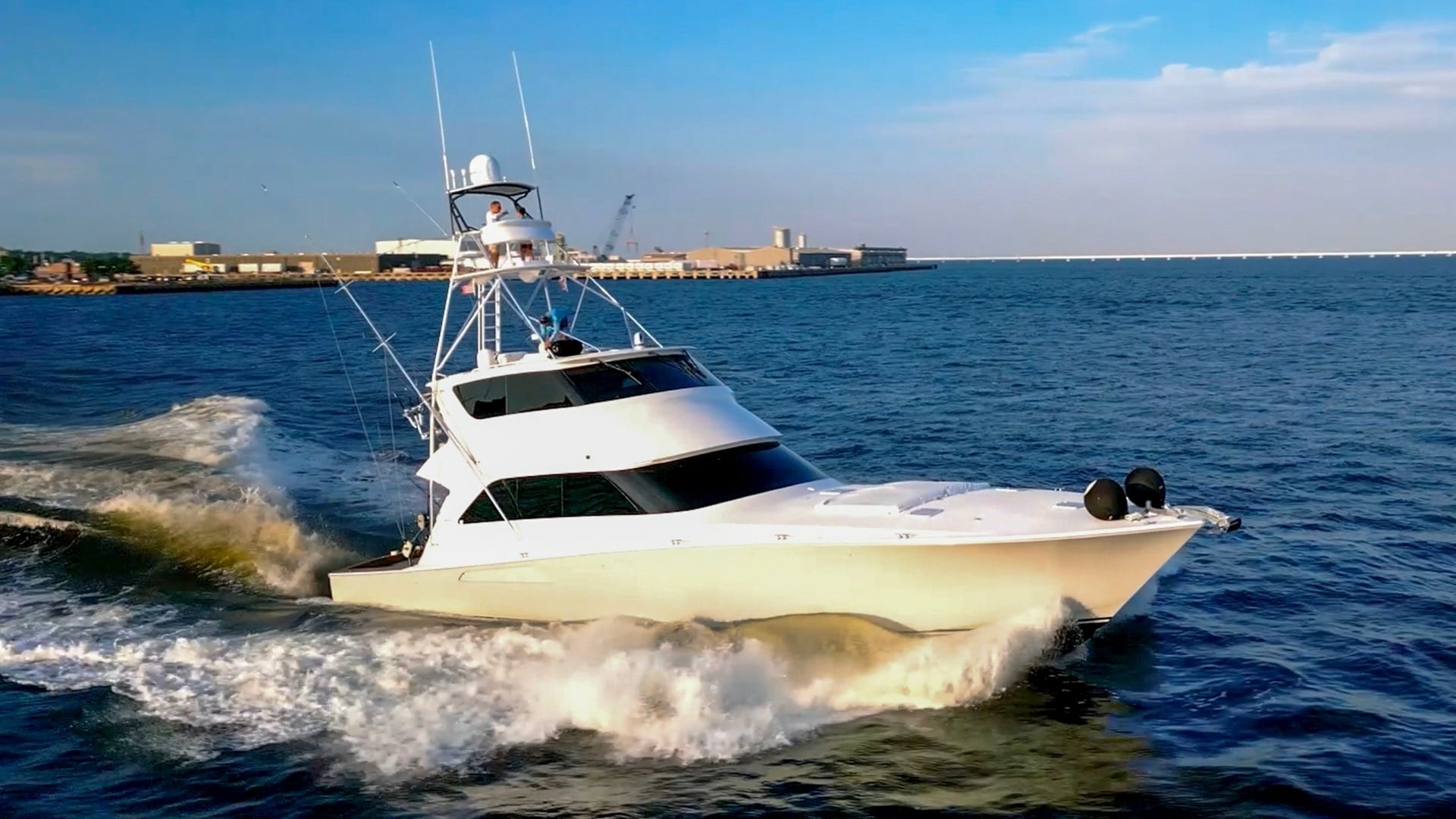 2007 Viking 74 Enclosed Bridge "Never Settle" - photo 1
