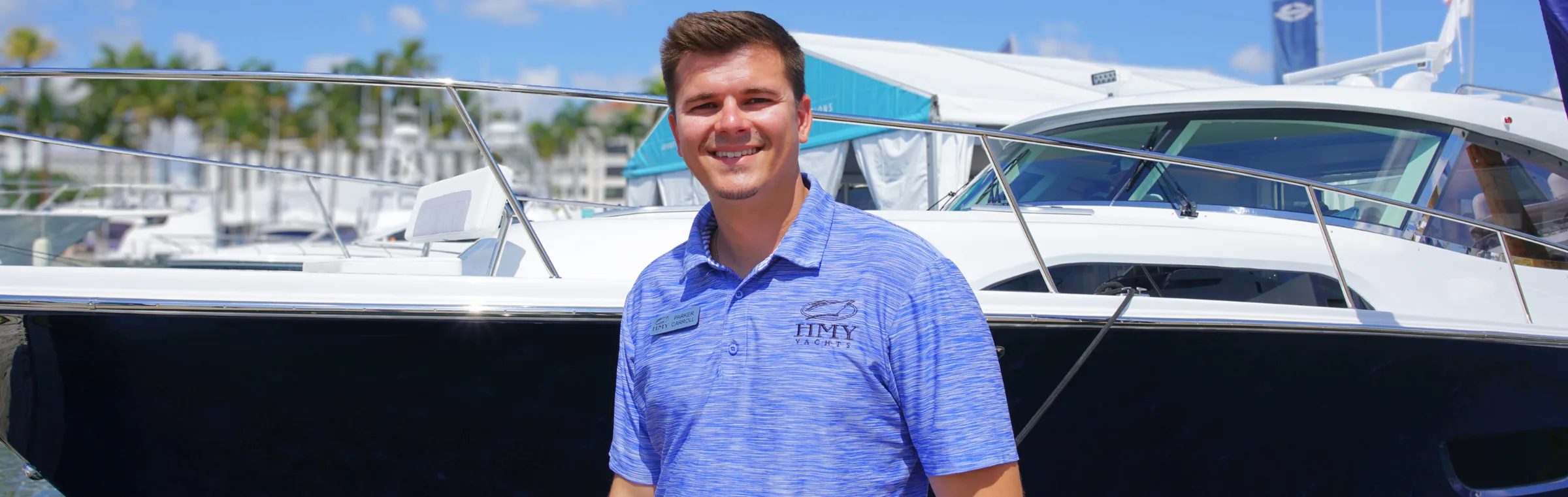 Portrait of Parker Carroll, Sales Professional in North Palm Beach, FL.