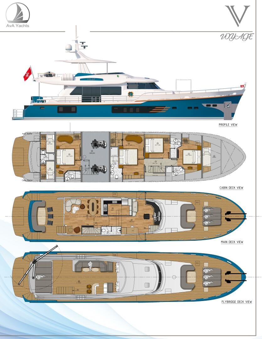2026 AvA Yachts Voyage 90 "VOYAGE ONE" - photo 2