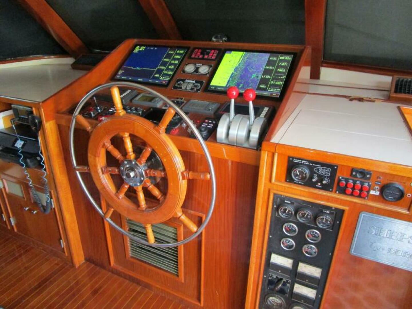 1986 Burger Flush Deck with Flybridge "SHEPSL X" - photo 2