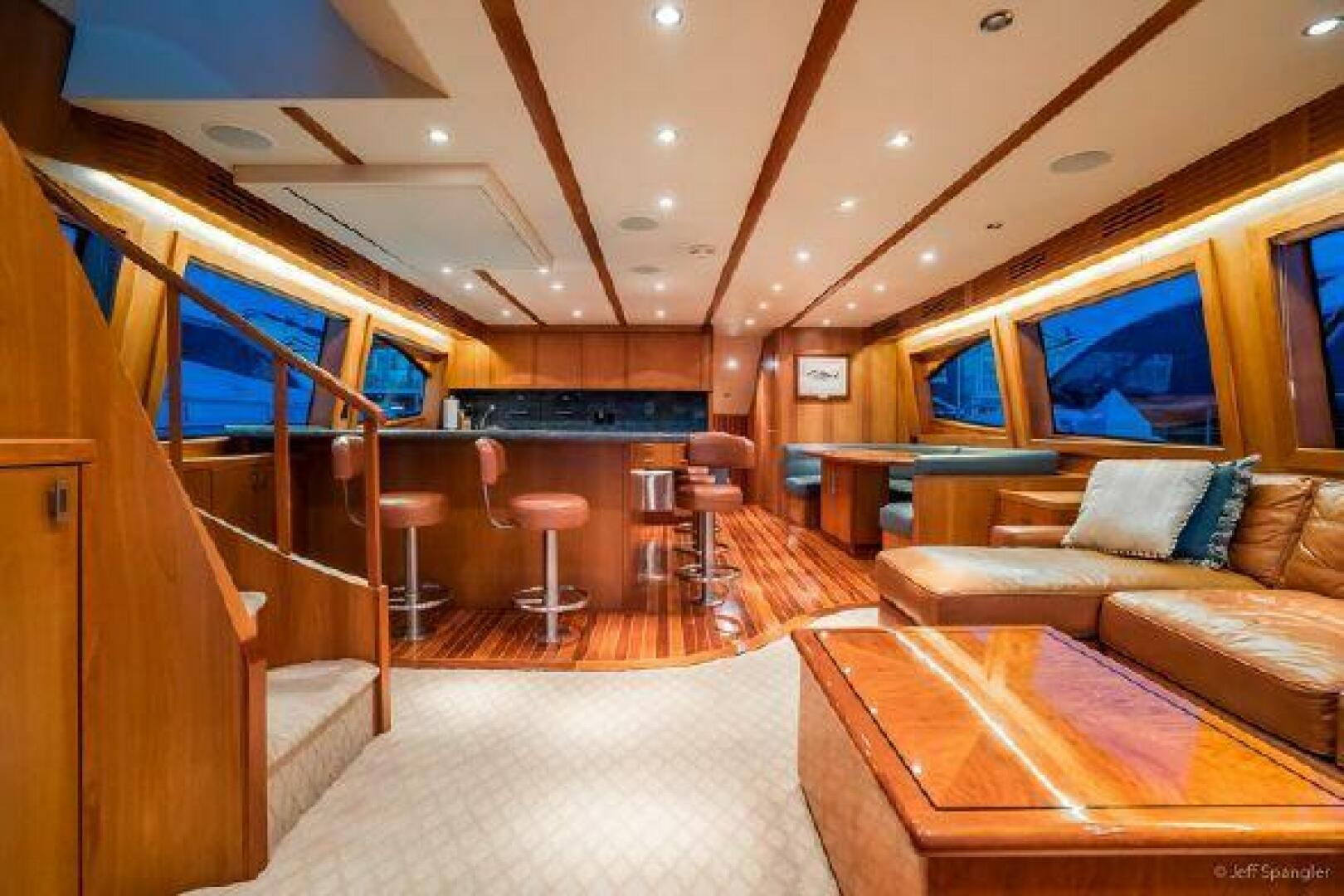 2008 Hatteras 77 Enclosed Bridge "Desperado" - photo 3