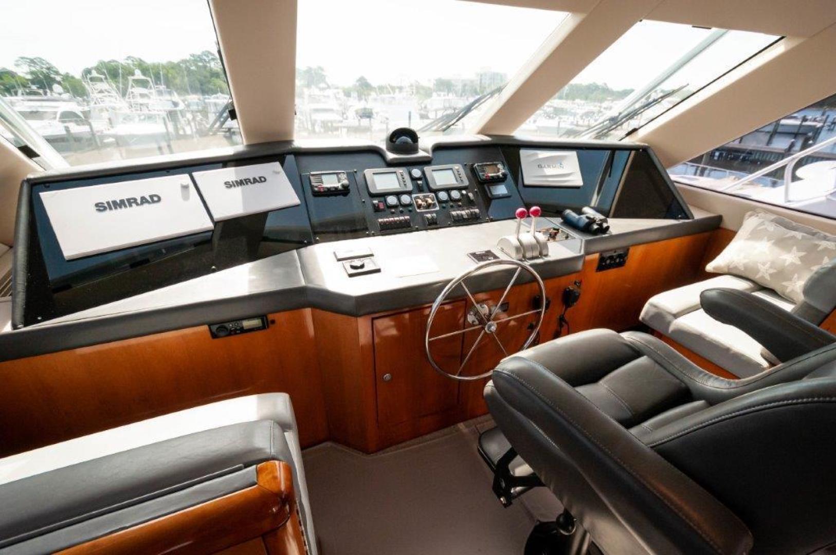 2002 Hatteras 65 Enclosed Bridge "MoonTan" - photo 3