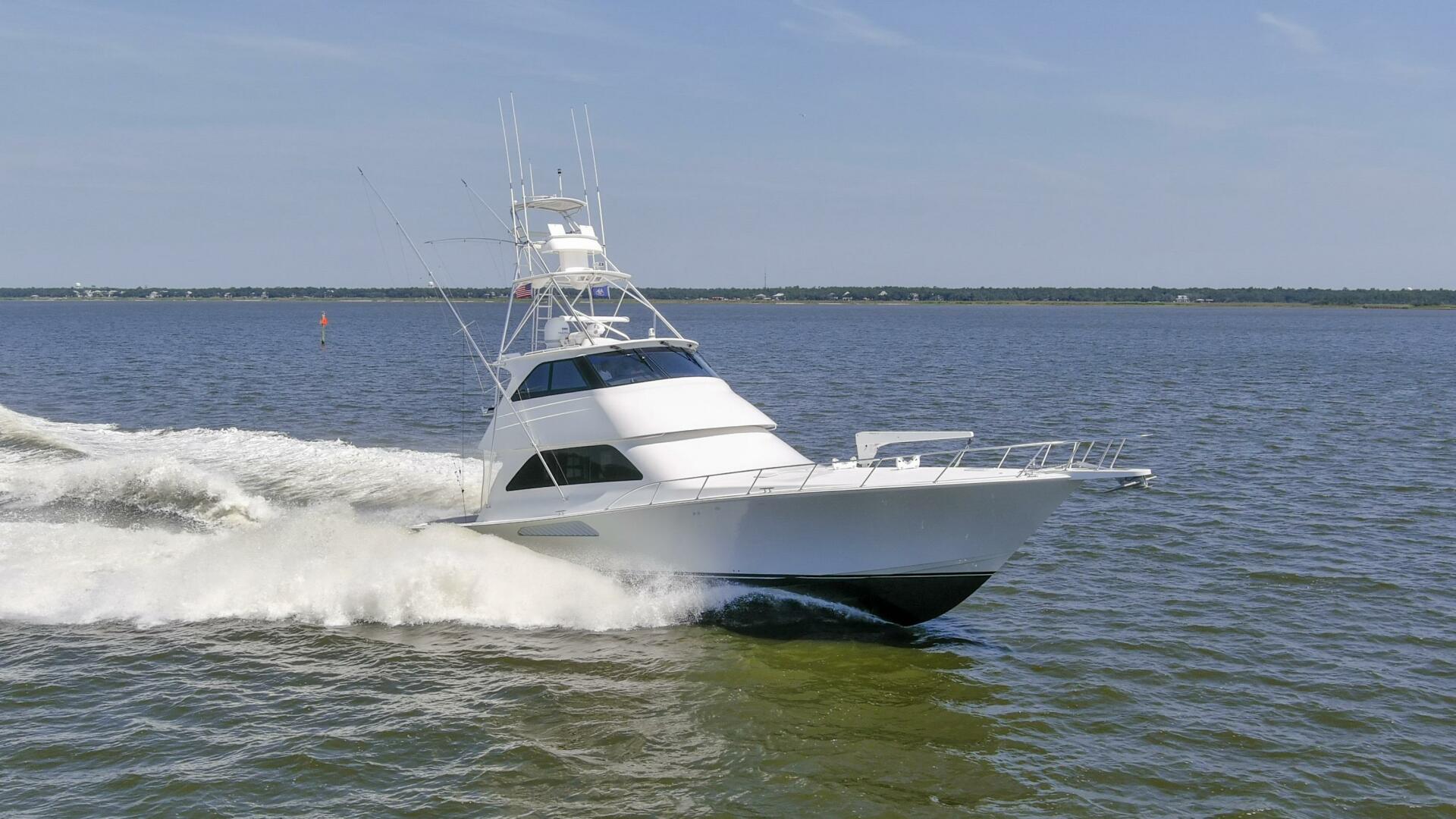 2007 Viking 64 Enclosed Bridge "Reel Blues" - photo 1