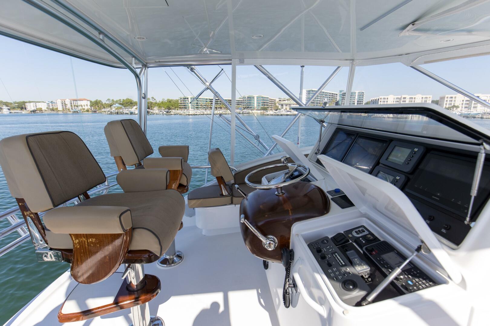 2008 Hatteras 60 Convertible "Blacksmith" - photo 3