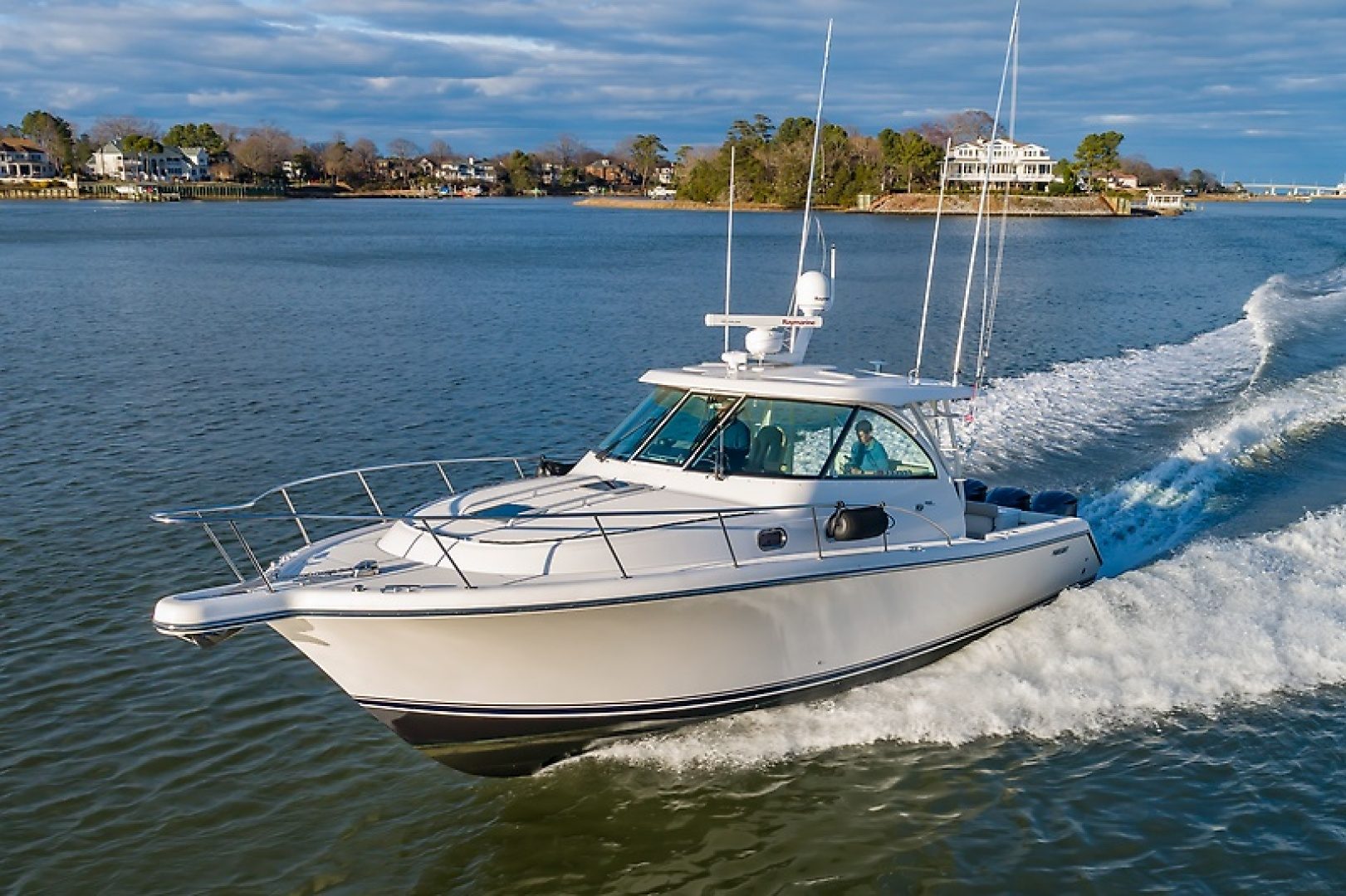 2015 Pursuit 385 OS "Four Gulls and Buoy" - photo 3