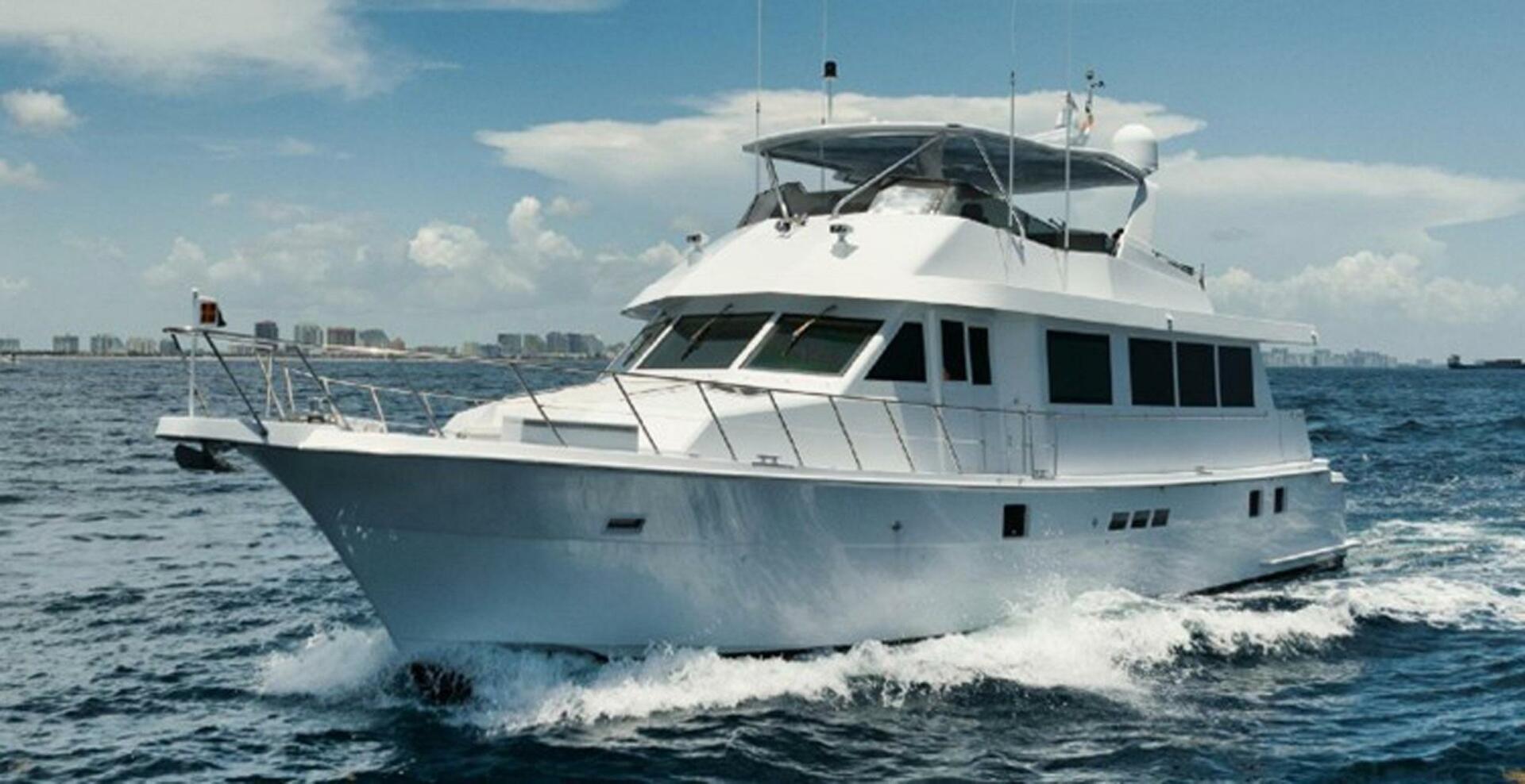 1998 Hatteras 74 Cockpit Motoryacht "HATT'S OFF" - photo 1