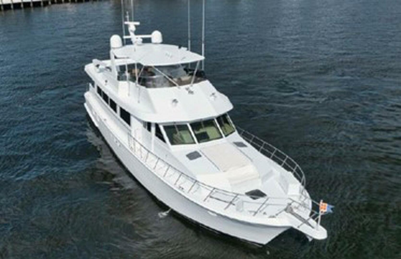 1998 Hatteras 74 Cockpit Motoryacht "HATT'S OFF" - photo 2