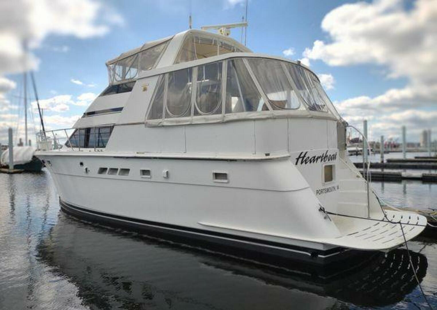1996 Hatteras 50' Sport Deck "Heartbeat" - photo 1