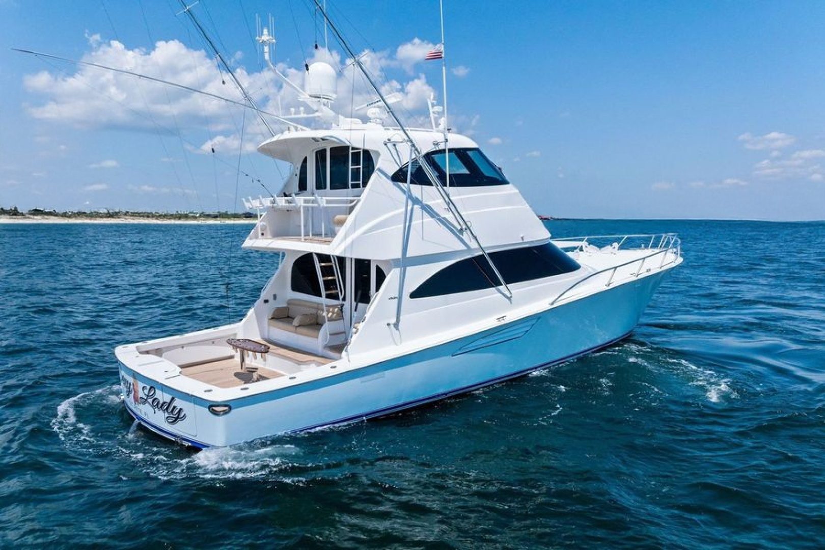 2017 Viking 62 Enclosed Bridge "Sexy Lady" - photo 2
