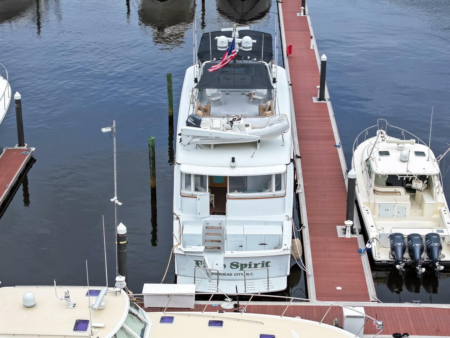 1989 Hatteras 80 Cockpit Motor Yacht "Free Spirit" - photo 1