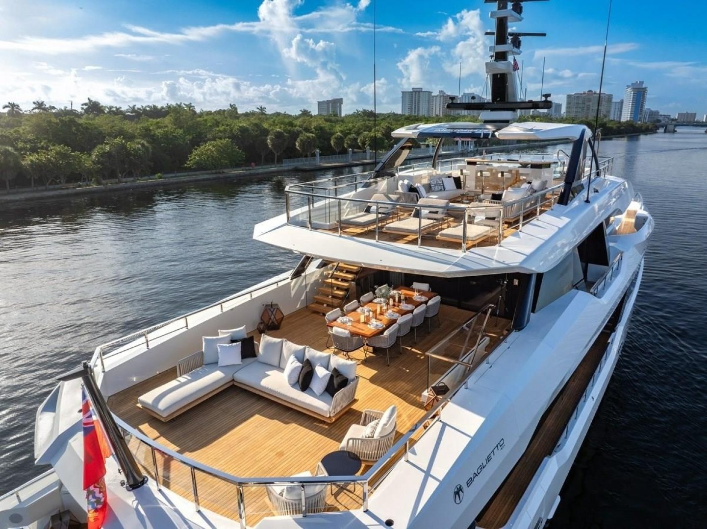 2024 Baglietto DOM 133 Tri-Deck Motoryacht "No Name" - photo 3