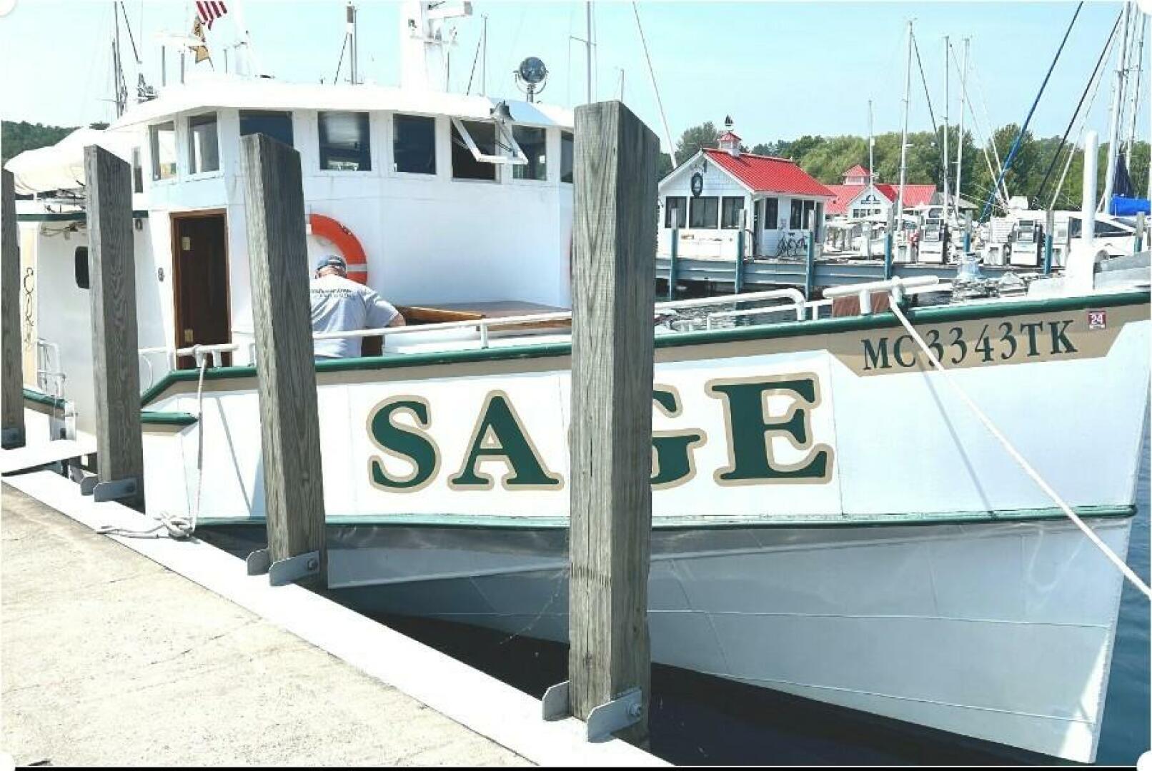 1993 Custom 54 Steel Trawler "Sage" - photo 1
