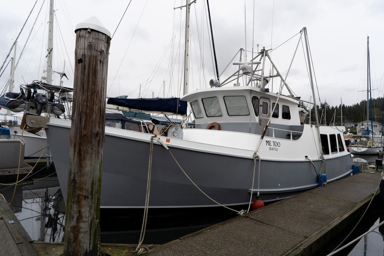 1997 Custom Steel Trawler 43 "Me Too" - photo 3