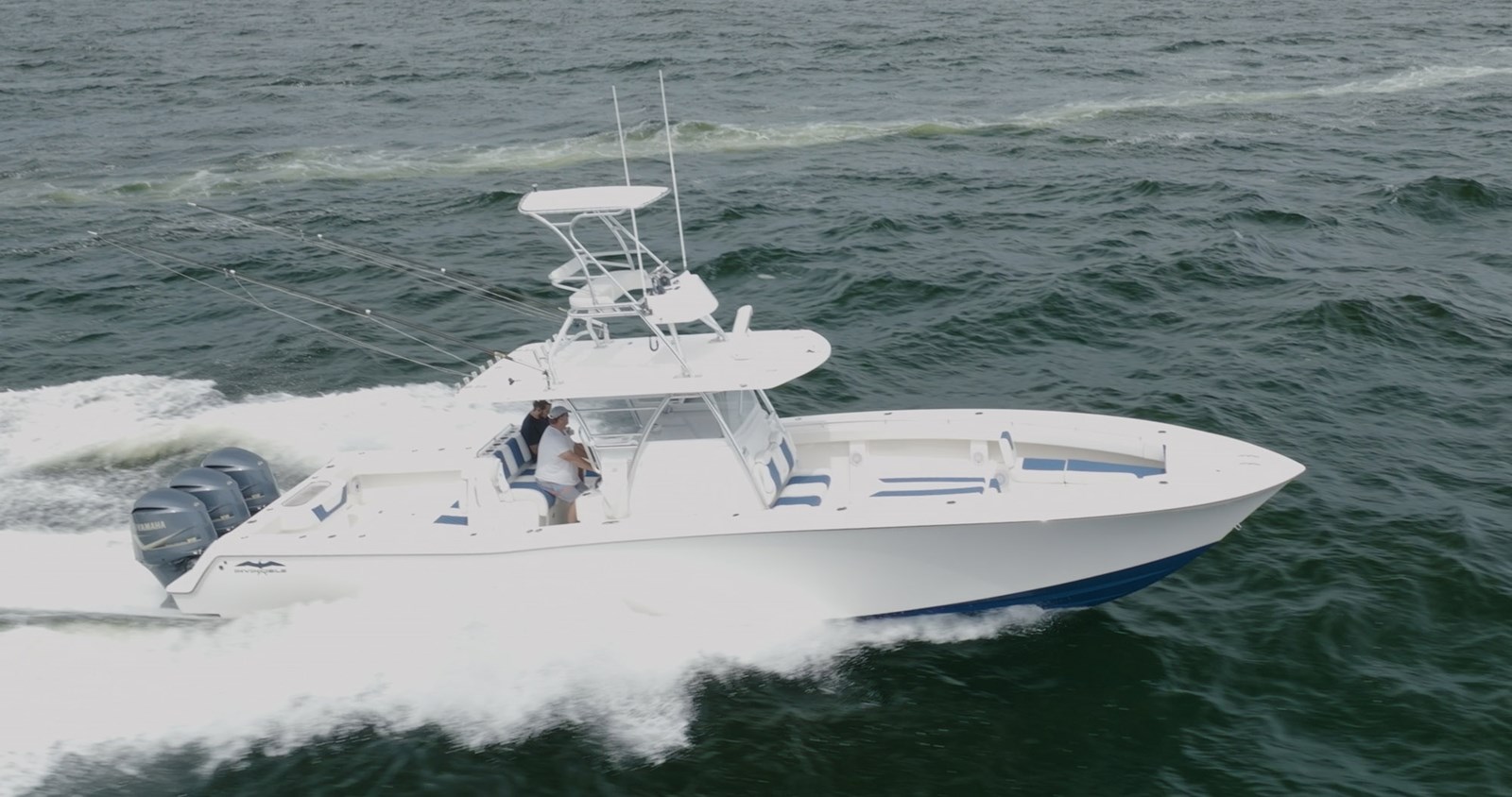 2017 INVINCIBLE 42 Center Console REPOWERED "DAMAGE INC" - photo 1