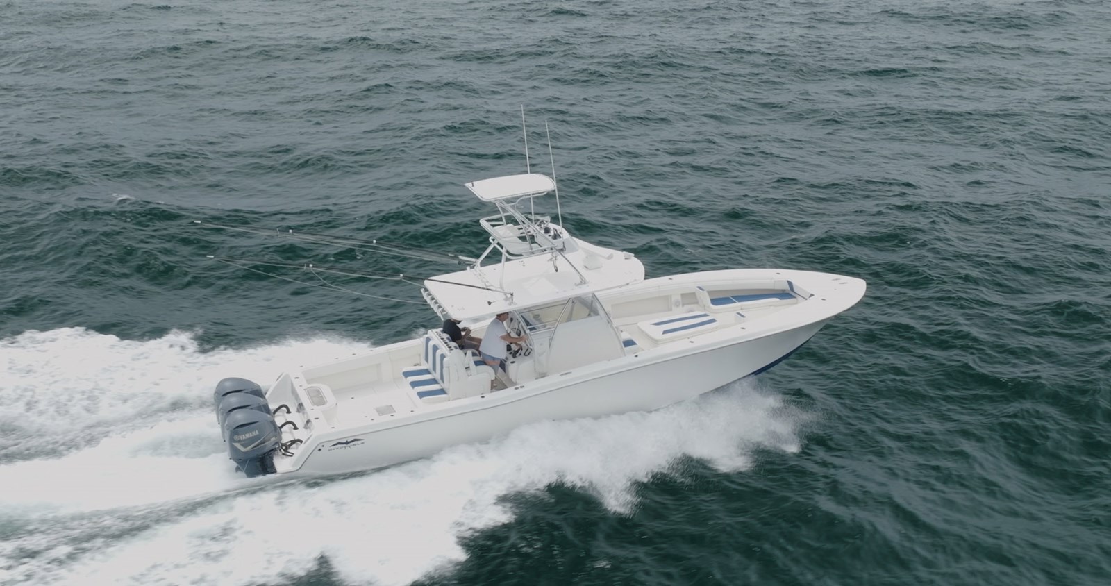 2017 INVINCIBLE 42 Center Console REPOWERED "DAMAGE INC" - photo 3