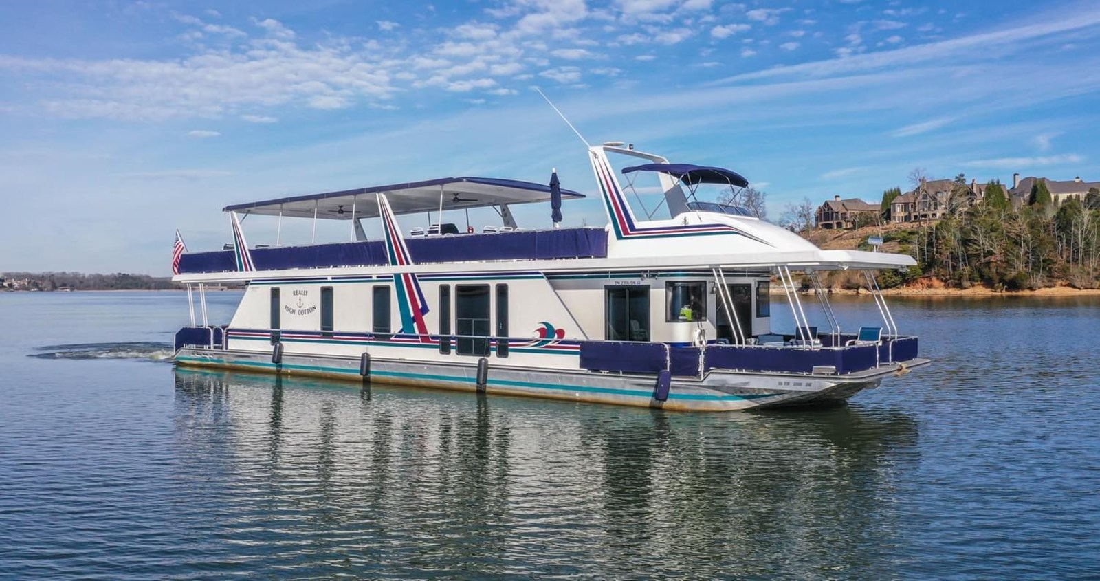 2001 CUSTOM 85x18 "2001 NORRIS YACHTS 85X18 HOUSEBOAT" - photo 1