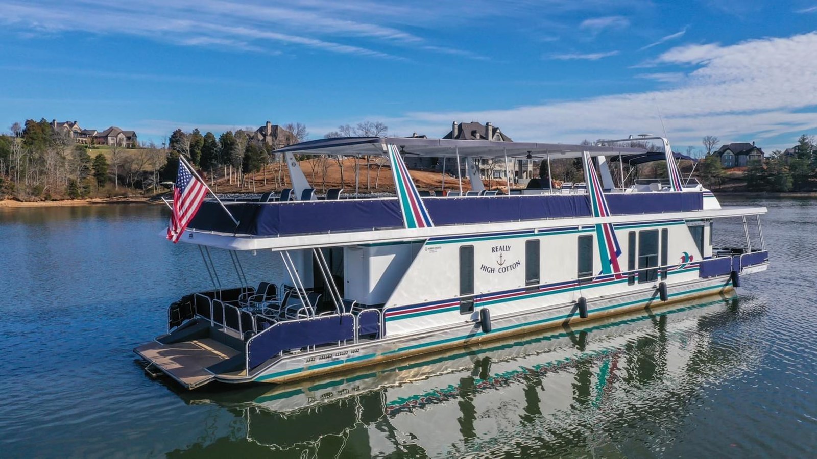 2001 CUSTOM 85x18 "2001 NORRIS YACHTS 85X18 HOUSEBOAT" - photo 2