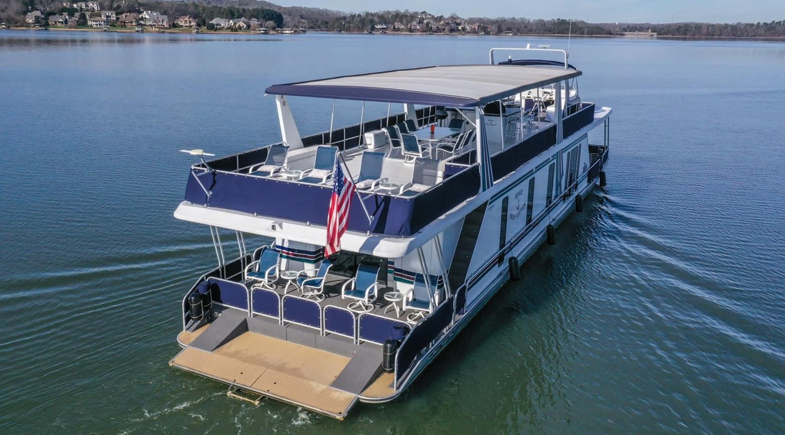 2001 CUSTOM 85x18 "2001 NORRIS YACHTS 85X18 HOUSEBOAT" - photo 3
