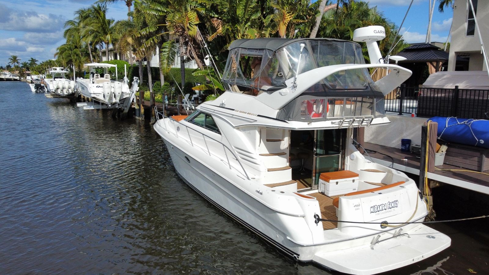 1997 SEA RAY 400 Sedan Bridge "-" - photo 3