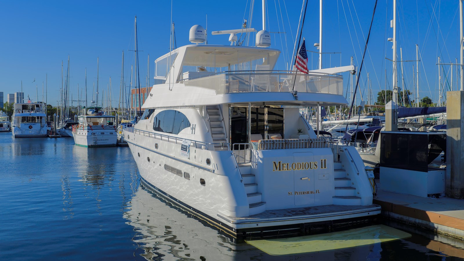 2004 HARGRAVE Custom 68 Open Flybridge "MELODIOUS LL" - photo 3