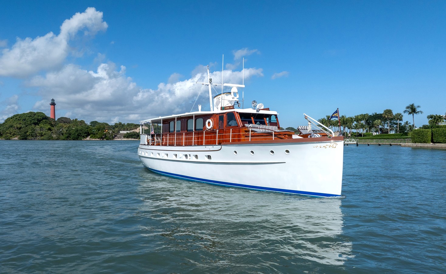 1937 TRUMPY 58' Houseboat "FLYING LADY" - photo 1