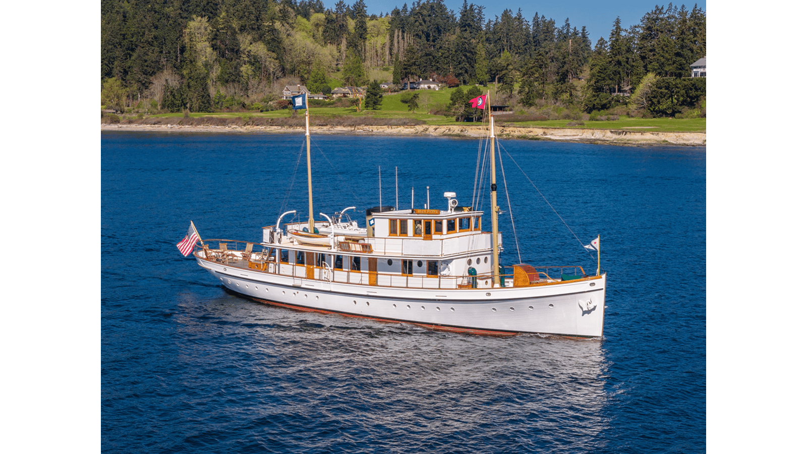 1928 CUSTOM Fan Tail Motor Yacht "BLUE PETER" - photo 1
