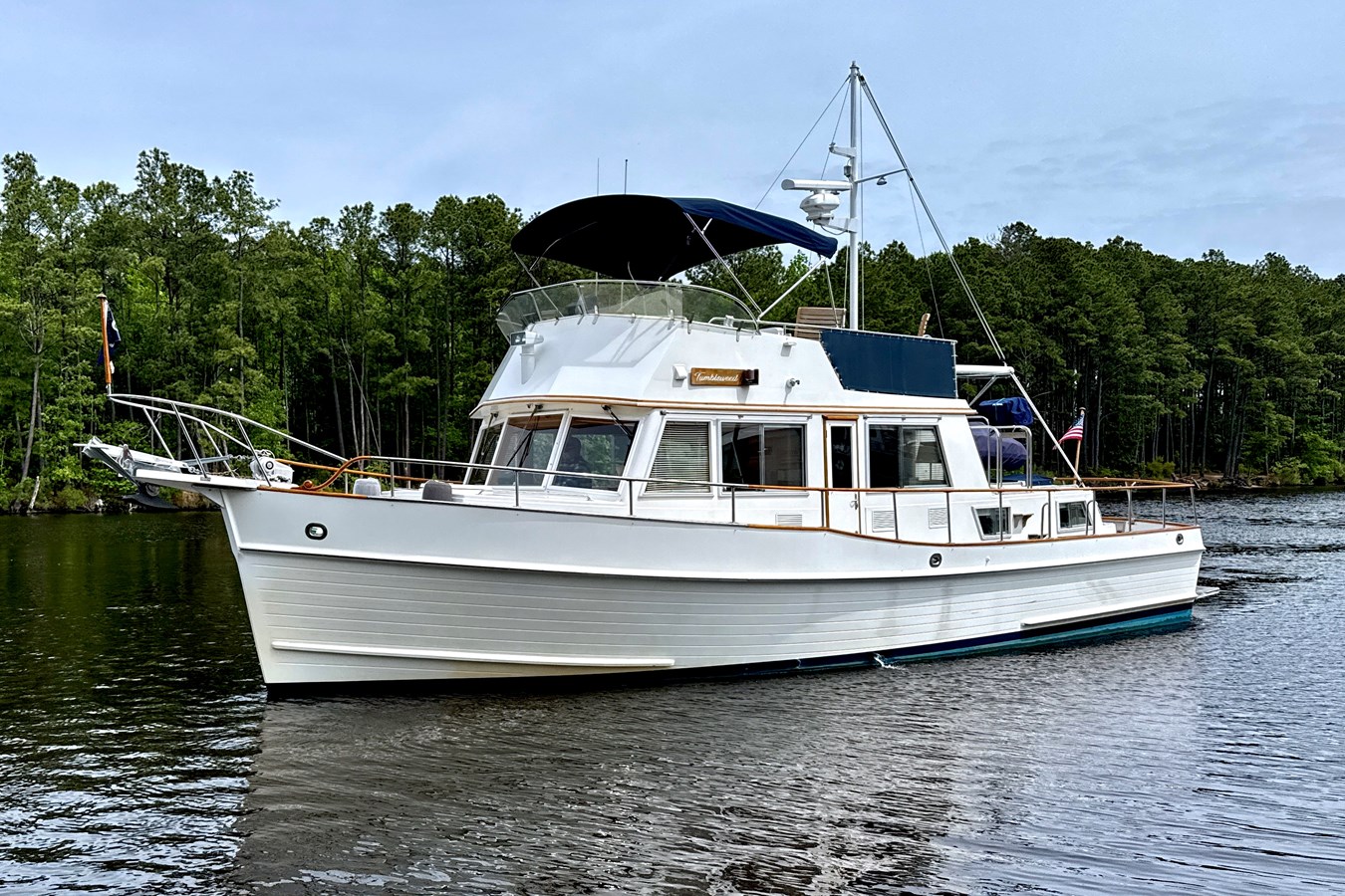 1997 GRAND BANKS MARINE 42 Classic Stabilized "TUMBLEWEED" - photo 2