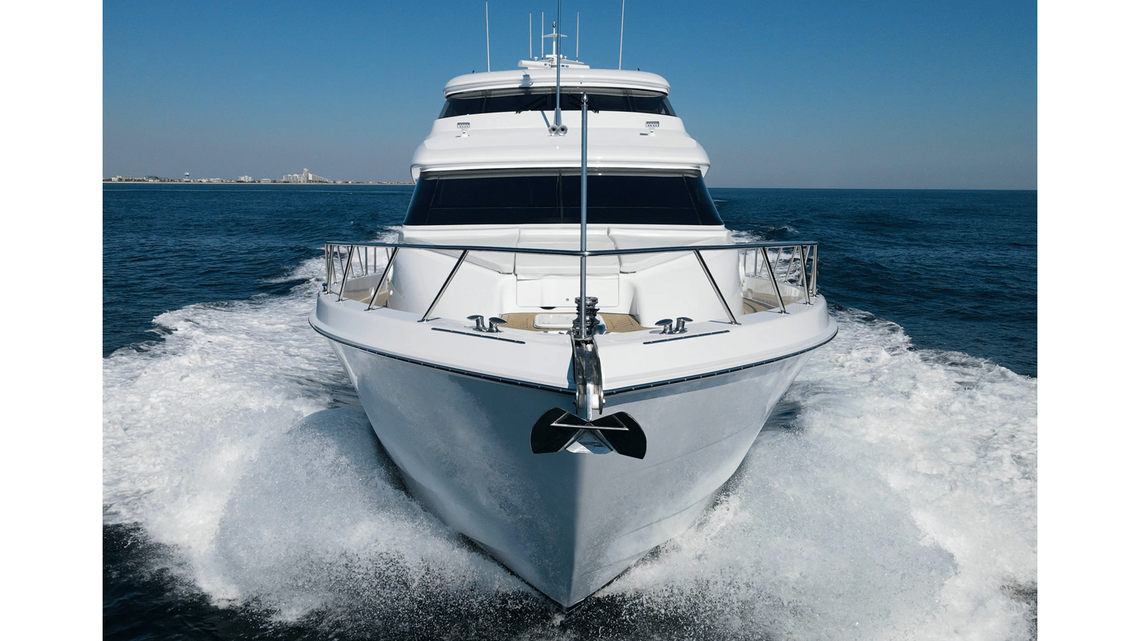 2006 HATTERAS 80 Motor Yacht Skylounge "TIME-2 FLY" - photo 2