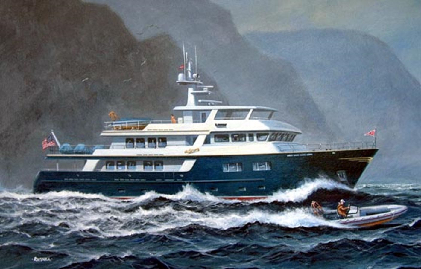 2028 ALL OCEAN YACHTS Tri-Deck Explorer "ALL OCEAN YACHTS 120' LONG RANGE YACHT" - photo 1