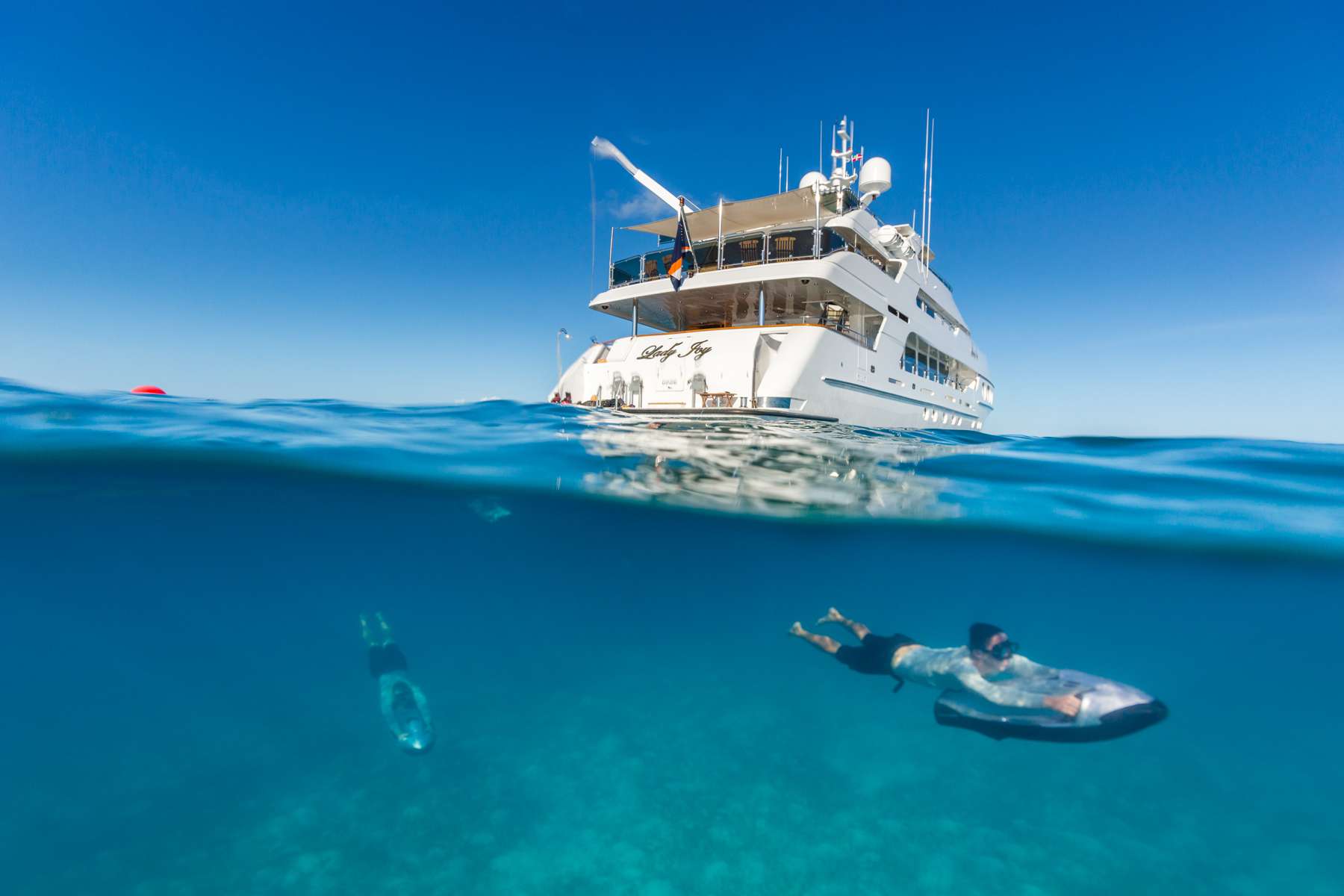 Seabob Off Aft Deck
